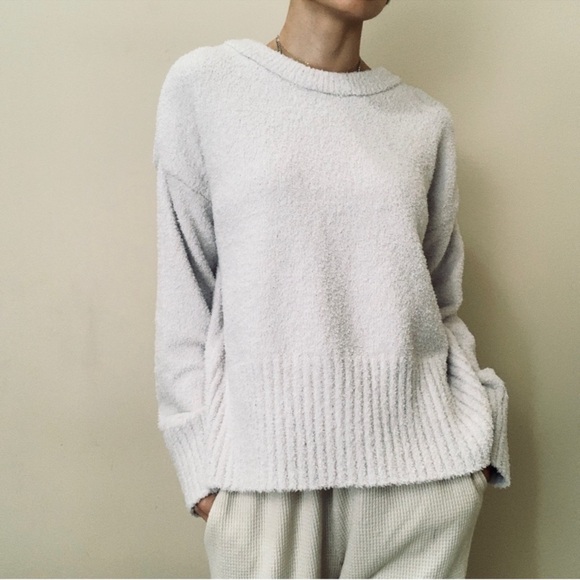 Rachel Zoe Gorgeous Super Soft & Warm Boucle’ Sweater L EUC - Picture 1 of 9